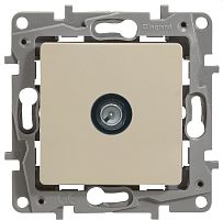 Розетка TV Звезда без рамки Legrand Etika 1-м. слоновая кость  картинка